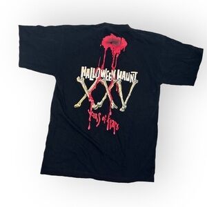 Knott’s Scary Farm Mens T Shirt Black Vintage 1997 Halloween Haunt Made In USA